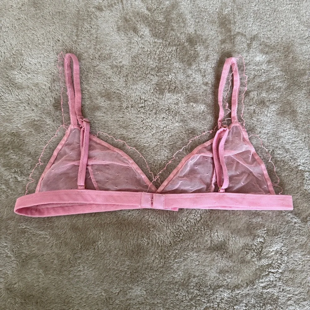 Pink Lace Bra Intimates - Picture 2 of 3